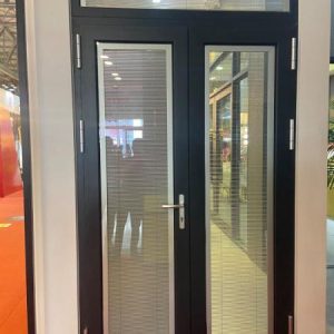 CỬA ĐI MỞ QUAY 2 CÁNH MÀU XÁM PMI