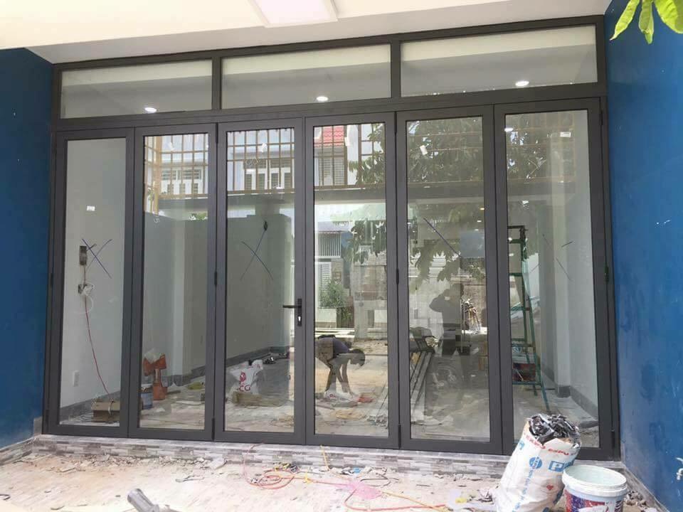 Công ty thi công cửa nhôm xingfa nhập khẩu màu xám ghi tại Nam Định - Giá rẻ