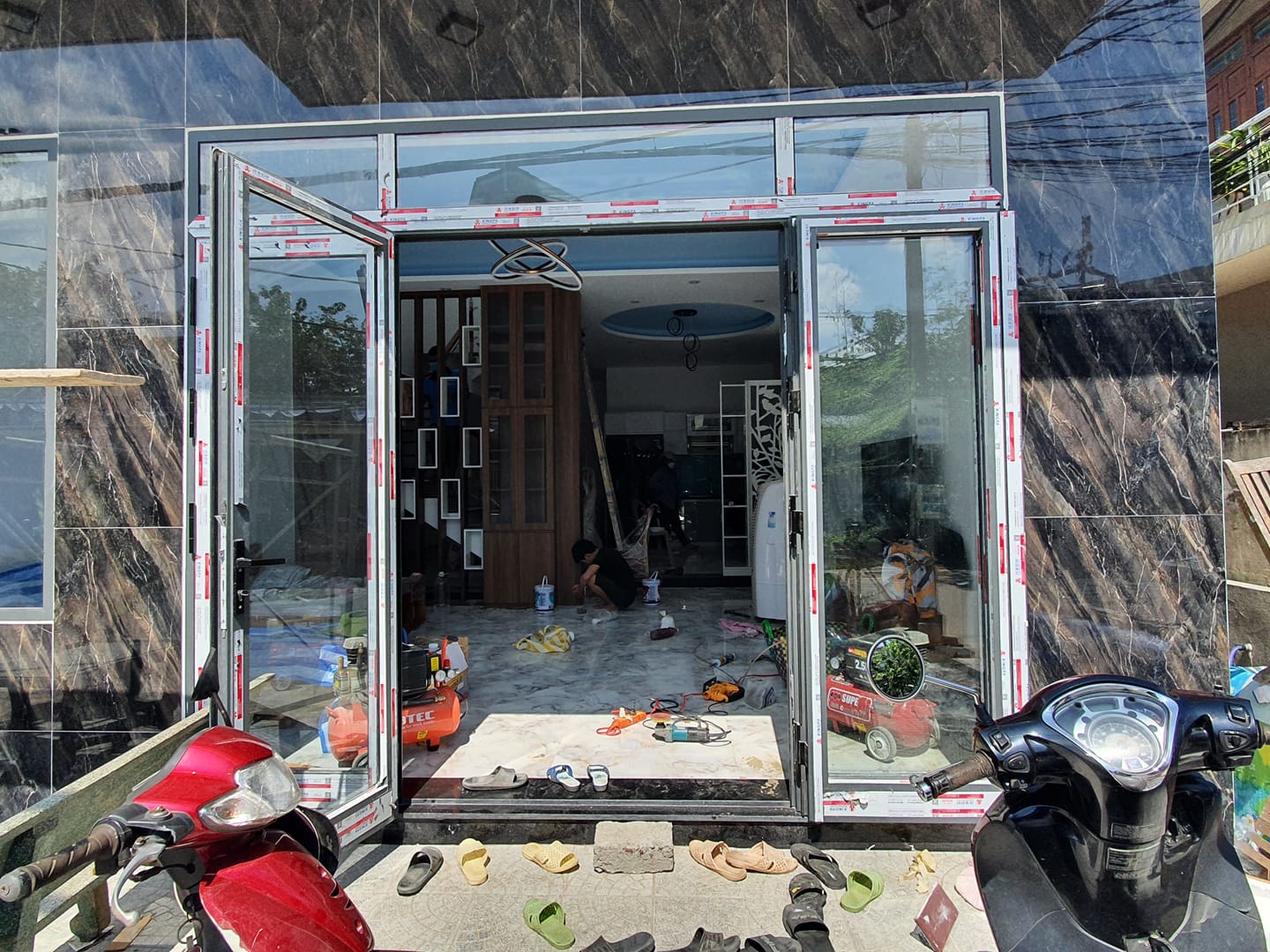 a chỉ thi công cửa nhôm Nam Định giá rẻ