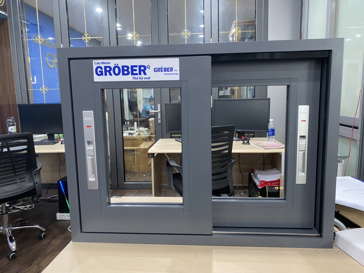 Cửa nhôm GROBER 1